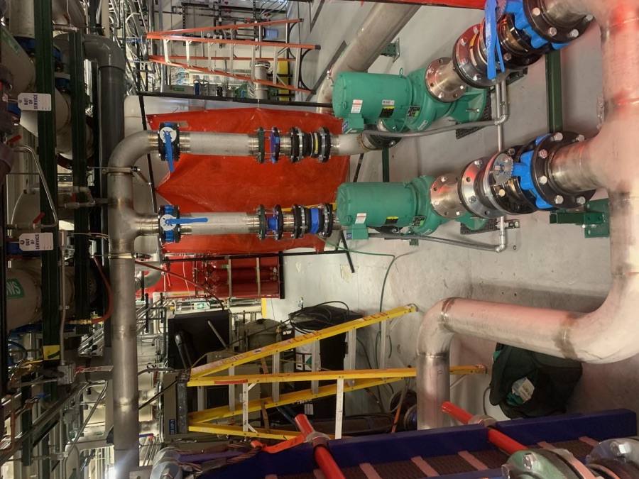 Commercial pump assembly with Taco circulators